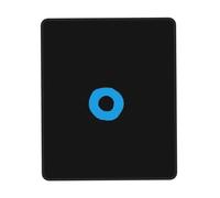 Uusnwaa Evil Eye Print Mouse Pad,Non-Slip Rubber Base,Stitched Edges,Waterproof & Washable For Gaming Office Home Laptop