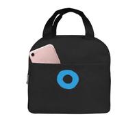 Uusnwaa Insulated Evil Eye Printed Lunch Bag,Portable Cooler Tote