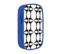 Uusnwaa Karate Boy Vector Changeable Belt Color Print Pencil Case,Oxford Cloth Pencil Bag Storage Pouch,Multifunctional Pencil Pouch with Compartmens