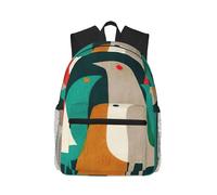 Uusnwaa Lightweight Flock Of Birds Print Laptop Backpack For Men Women,Water Resistant School College Work Travel Daypack