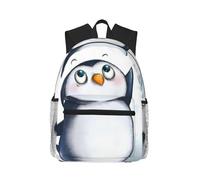 Uusnwaa Lightweight I Love Penguins Print Laptop Backpack For Men Women,Water Resistant School College Work Travel Daypack
