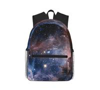 Uusnwaa Lightweight Universe Milky Way Galaxy Print Laptop Backpack For Men Women,Water Resistant School College Work Travel Daypack