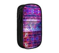 Uusnwaa Shiny Pattern Print Pencil Case,Oxford Cloth Pencil Bag Storage Pouch,Multifunctional Pencil Pouch with Compartmens