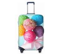 Uusnwaa Washable Luggage Colorful Candy Print Cover,Fashion Suitcase Protector,for Dustproof Anti-Scratch Travel Suitcase Covers Case