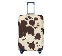 Uusnwaa Washable Luggage Cow Fur Print Print Cover,Fashion Suitcase Protector,for Dustproof Anti-Scratch Travel Suitcase Covers Case