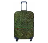Uusnwaa Washable Luggage Green Leaf Texture Veins Print Cover,Fashion Suitcase Protector,for Dustproof Anti-Scratch Travel Suitcase Covers Case