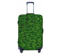 Uusnwaa Washable Luggage Green Leaves Wall Print Cover,Fashion Suitcase Protector,for Dustproof Anti-Scratch Travel Suitcase Covers Case