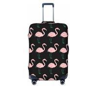Uusnwaa Washable Luggage Hand Painted Flamingo Bird Print Cover,Fashion Suitcase Protector,for Dustproof Anti-Scratch Travel Suitcase Covers Case