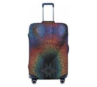 Uusnwaa Washable Luggage Holographic Dreams Print Cover,Fashion Suitcase Protector,for Dustproof Anti-Scratch Travel Suitcase Covers Case