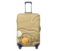 Uusnwaa Washable Luggage Starfish with Palm Trees Print Cover,Fashion Suitcase Protector,for Dustproof Anti-Scratch Travel Suitcase Covers Case