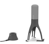 Uutensil Stirr Plus - The Unique Automatic Pan Stirrer with Timer - Rechargeable USB Stand - Grey