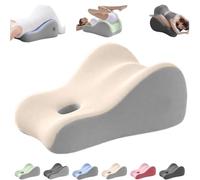 Uuxkgu Butt Cushion for Couples,Pillowcase Wedge Pillow Memory Foam,Provides Intimate Support,Fast Rebound After Impact,Suitable for Home Use,Neck Waist Relief Ideal for Sitting and Lying-C