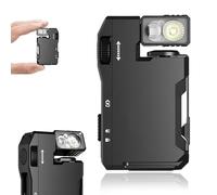 Uuxkgu g5 Rechargeable EDC Flashlight,g5 Magnetic mini Flashlight Keychain high lumens rechargeablen Portable,3 Modes 400 Lumens 180°Rotation,Dual Light,IP68 Waterproof,for Outdoor Emergency-A