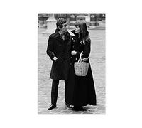 UUYY Serge Gainsbourg And Jane Birkin 23 Canvas Poster Wall Art Decor Print Picture Paintings for Living Room Bedroom Decoration Unframe:12×18inch(30×45cm)