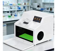 UV Analyzer 254nm/365nm Lab Fluorescence Detector with 150x50mm Filter for Product Testing - Dot Matrix and Ultraviolet Light Functions