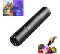 UV Black Light Flashlight - Detect residues on Veggies & Fruits, Professional 365nm UV LED Flashlight, Compact Portable Inspection Flashlights, Food Guard Inspector for Home Kitchen Farm (1pc)