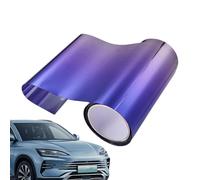 UV Block Glass Sticker - Front Windshield Sun Shade Film for Heat Reduction, Glare Control Auto Tint Protector 20x250cm for Truck, Vehicle Window Strip for Exterior Driving, Car Accessory for Windscre