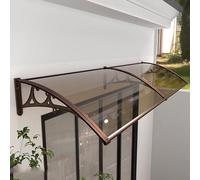 UV-Blocking Front Door Canopy - Stylish Overhead Awning for Entrance (60/80/100/120/150 cm Options) -Outdoor Protection - Perfect for Home Entryway