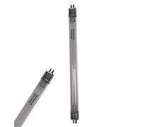 UV Bulb for Aquarium Fish Tank Pond UV Sterilizer Clarifier Tube Light Linear 2 Pin End Fitting (6W, 8W, 12W, 16W) (12w Bulb)