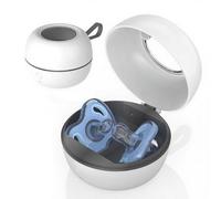 UV Cleaning Box | Portable Nipple Sterilizer | Hygienic Waterproof Base, 10 x 9.6 x 7 cm ABS Rechargeable 800 mAh, Eliminates for Bottle Prostheses