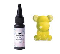 UV Color Resin Epoxy Resin Fast Drying No Mixing 30ML, Yellow