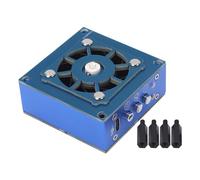 UV Curing Cooling Fan, 3W 10000r/min Speed Smoke Fume Extractor Fan 3 Speed Control Double Bearings Cordless Design for Maintenance