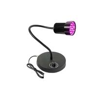 UV Curing Lamp, 405nm UV Lamp Ultraviolet Led Curing Light 365nm 395nm Adjustable Epoxy Glue Green Oil Resin Screen Circuit Board Solder Repair(405nm)