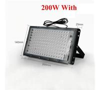 UV Curing Light, 50W 300W UV Ultraviolet Curing Lamp 395nm UV Glue Printing Spraying Painting Resin Ink Resin Curing(200W)