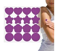 Uv Detection Patch 16 Pieces Sweatproof Sunscreen Testing