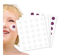 UV Detection Patch - Sun Scant 120 Self-Adhesive Test Stickers, Transparent Point Point Tag | Sun Warning Patch Film Wear, Detect Patches for Cheek Burning Protection G