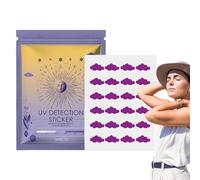 UV Detection Patches, Sun UV Stickers, Sunblock Sticker, Sunscreen Reminder Stickers, Sun UV Sticker, Know When to Re-Apply Sunscreen