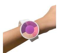 UV Detection Soft PVC Wristband - Colour Changing Bracelet Indicates UV Strength - Sun Patches UV Protection - Ideal UV Safety for Kids & Adults - UV Sensing for Skin