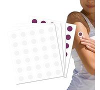 UV Detection Stickers For Sunscreen,120pcs UV Test Stickers,Transparent UV Strength Test Sticker Child Adult Waterproof Sunscreen Stickers Reapply Reminder