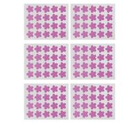 UV Detection Stickers for Sunscreen, Reusable Flower Shaped Sunblock Patches with UV Reapply Reminder, 120PCS Sunscreen Patches, Reusuable Sunblock Patches