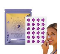 UV Detection Stickers - Sun UV Stickers,Sunscreen Stickers, Sunblock Patches, Know When to Re-Apply Sunscreen, Sun Patch for Sunscreen