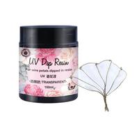 UV DIP Resin Transparent UV Ultraviolets Curing Flower Making Liquid Hairpin Earring Resin Jewelry Making DIP