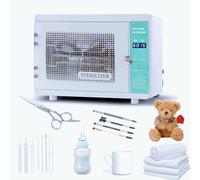 UV Disinfectant Cabinet UV Steriliser Disinfectant Cabinet Highly Efficient Sterilisation Nail Tools Steriliser UV Sanitizing Box for Cosmetic Tweezers and Towels