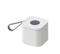 UV Dūmmy Steriliser - 400mAh Rechargeable Pacifier Sterilizer, Mini UV-C Sanĩtizer Box | Quick 3 Min Clean With 2 UVC Lights,Portable Pacifier Holder Case For Travel,Home & Daily Use,Kills 99.9% Geŕms