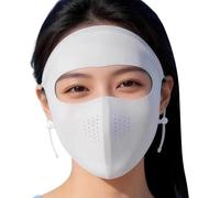 UV Face Cover - Tanning Sun Shield Outdoor Sport Bandana, Cooling Full Coverage Protector Covering | Breathable Protective Veil For Men Golf Driving Fishing, Cycling Bicycles & Beach Summer Use