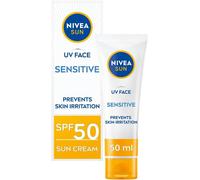 UV Face Sunscreen SPF 50, 50ml Cream for Sensitive Skin Protection