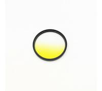 Uv Filter 30 37 40.5 43 52 55 58 67 72 77 82mm Graduated Color Filter Camera Lens(30mm,Graduated Yellow)