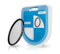 UV filter with filter box, 1 pack, Ø 72 mm blocking layer, universally compatible with many brands and models, glass screen, blocks ultraviolet rays, camera lens protection, protective screen cover