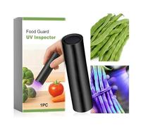 UV Flashlight to Check Vegetables | Food Safety Monitoring Equipment,Food UV Testing Flashlight,for Home Cooks Travelers Restaurant Hotel Kitchen Picnic Camping Trip Meat