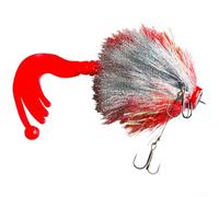 UV for flash Fiber Mouse Lure 18cm for Predator Fish UV for flash | Realistic swimming action, mimics live prey, attracts predatory fish, UV reflective fiber, for deep sea trolling