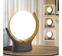 UV-Free Light Therapy Lamp 10,000 Lux - Rotatable, 3 Color Temperatures (2700K-6000K), 5 Brightness Levels, 15/30/45/60 Min Timer, Memory Function