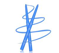 UV Glow Blue Matte Eyeliner for Party Festival Looks - Waterproof Sweat-Resistant Quick Dry Pen & Bright Fluorescent Face Paint for Rave Concert Light Parties Cosplay Photography Night Effects (Blue)