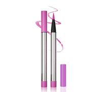 UV Glow in the Dark Grape Magenta Neon Liquid Eyeliner Pen - Waterproof Quick-Dry Long-Lasting Smudge-Proof Face & Body Paint for Festival Party Makeup, Masquerade, Carnival Cosplay (Grape Magenta)