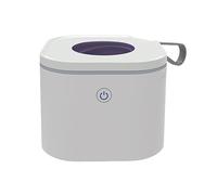 UV Holder Cleaner Case - UVC Mouth Guard Cleaning Container | Storage Box for Retainers, Braces Night Watcher Overnight Care Bathroom Use, 4.33 x 4.33 x 3.26 Inches