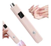 UV Lamp for Semi-Permanent Nail | Nail Lamp with Integrated Magnets - Compact Rechargeable Manicure Tool for Travel Home Bathroom Salon Personal Care