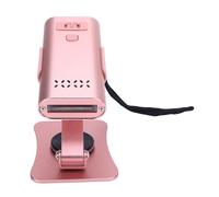 UV Lamp Hair Extension Tool Kit - 395nm Light Hair Extension Machine with Stand, Portable Fast Curing Hair Extension Glue V Light, Wig Extension LED Lamp for Home Salon (Rose Gold)
